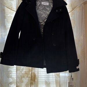 Calvin Klein purple Peacoat